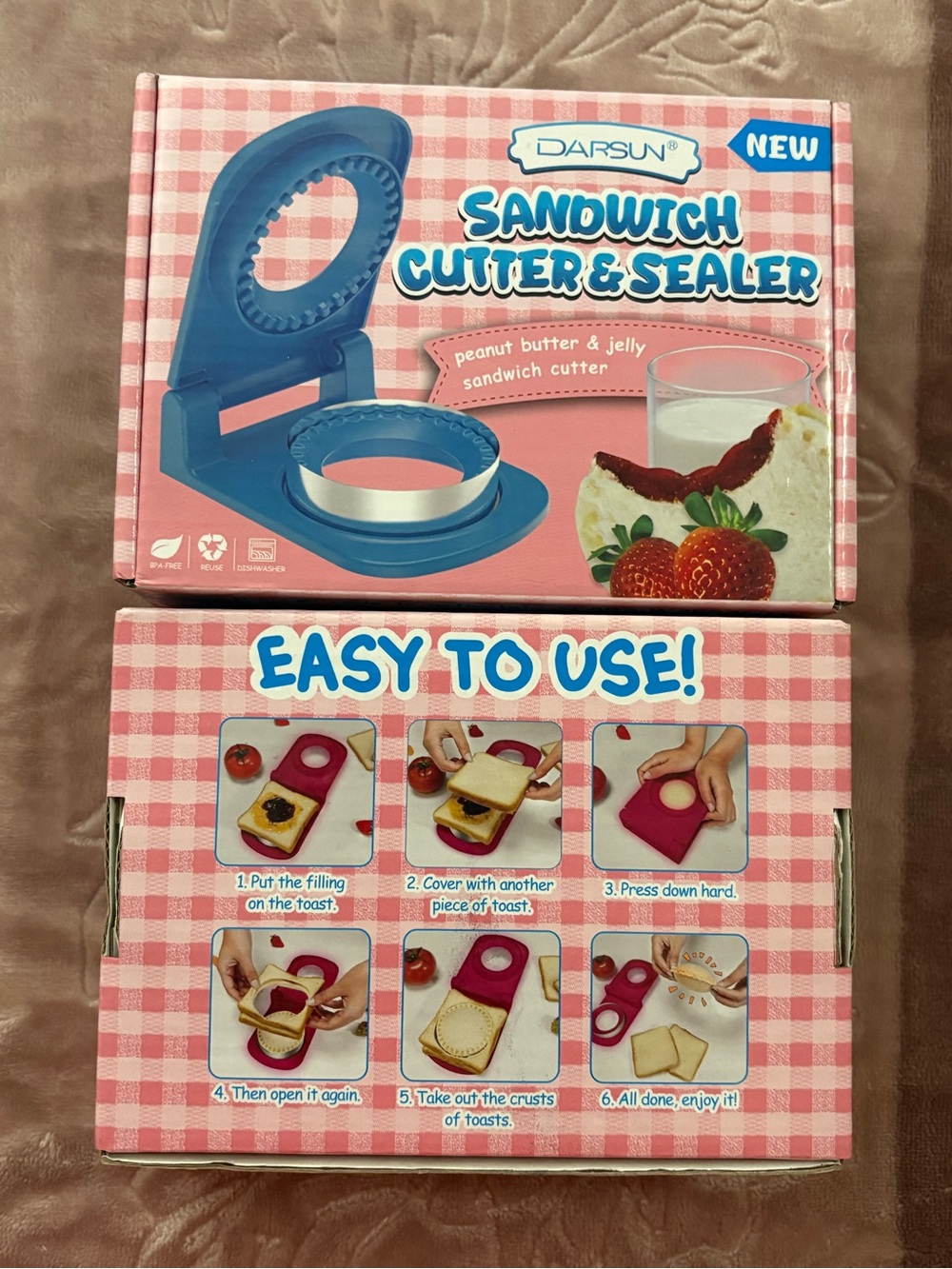 Darsun Sandwich Cutter & Sealer -Blue